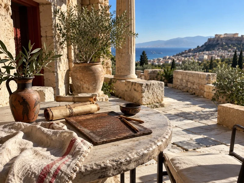 Objects representing ancient Greek and Roman love magic traditions