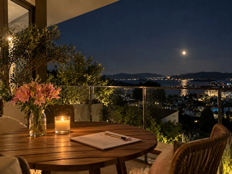 Moonlit setting representing lunar timing in spiritual rituals